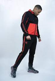 Hoodie FK Sicarios IV - Schwarz/Rot