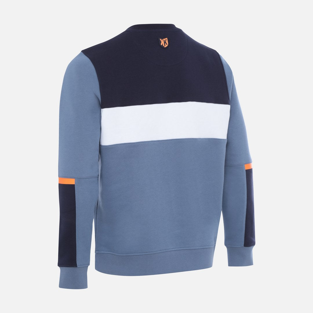 FK Sicarios V Sweatshirt – Blau/Weiß/Orange