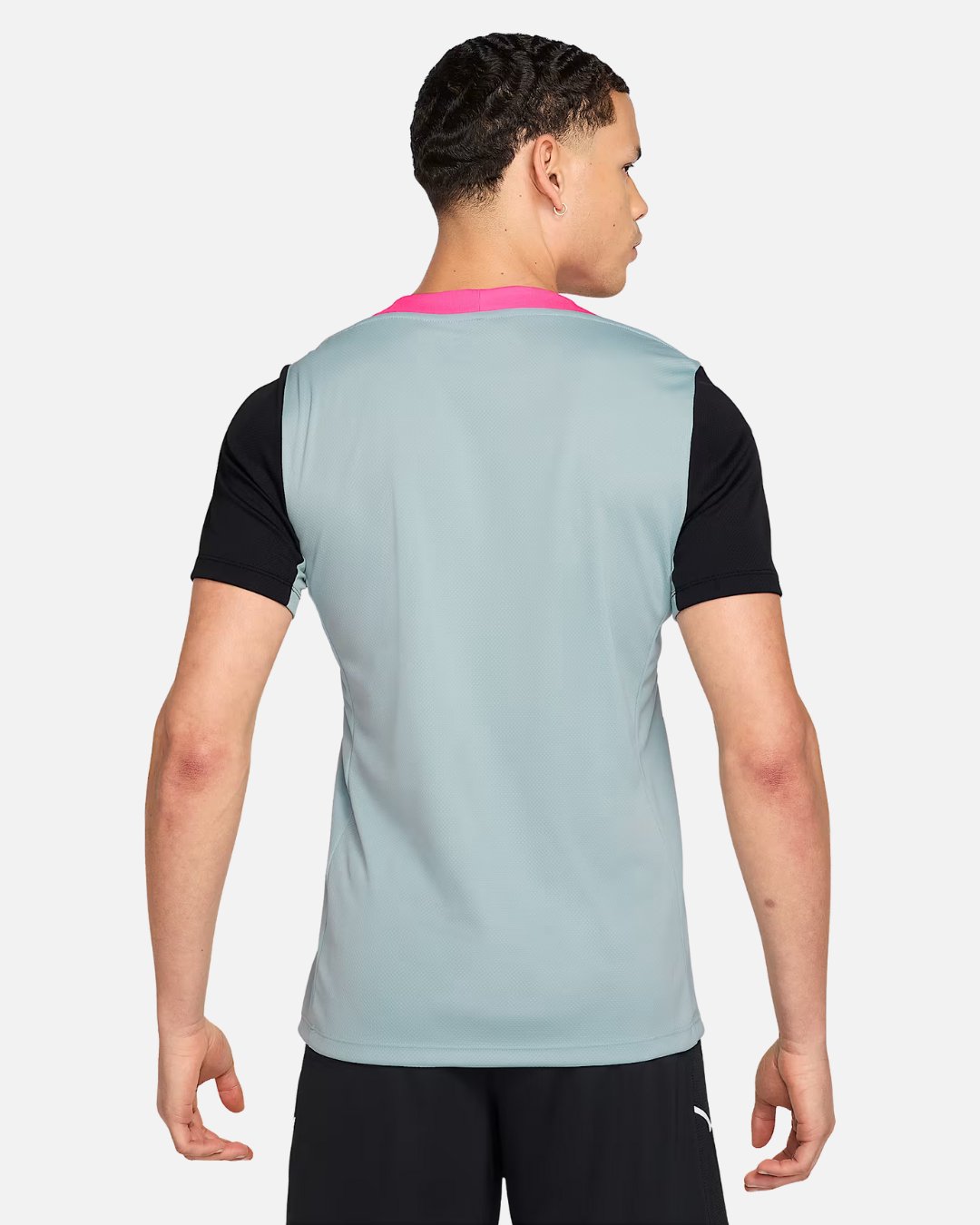 Nike Running Dri-FIT Strike Trainingsshirt – Grau/Pink